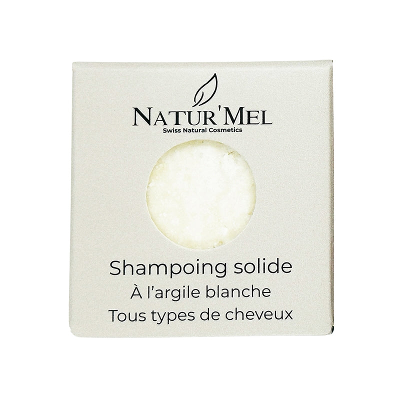 Festes Shampoo weiße Tonerde - 30g