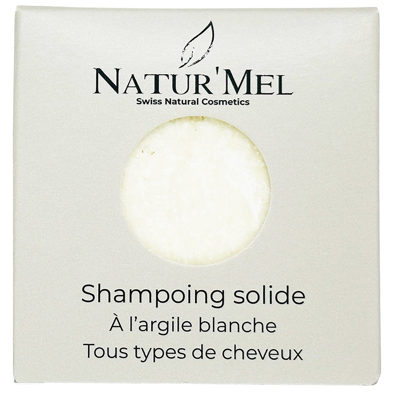 Shampooing solide argile blanche