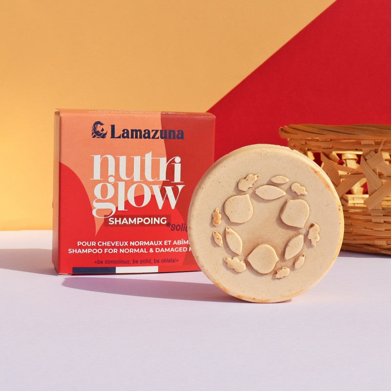 Lamazuna - Shampooing solide cheveux normaux huile d'Abyssinie 70ml