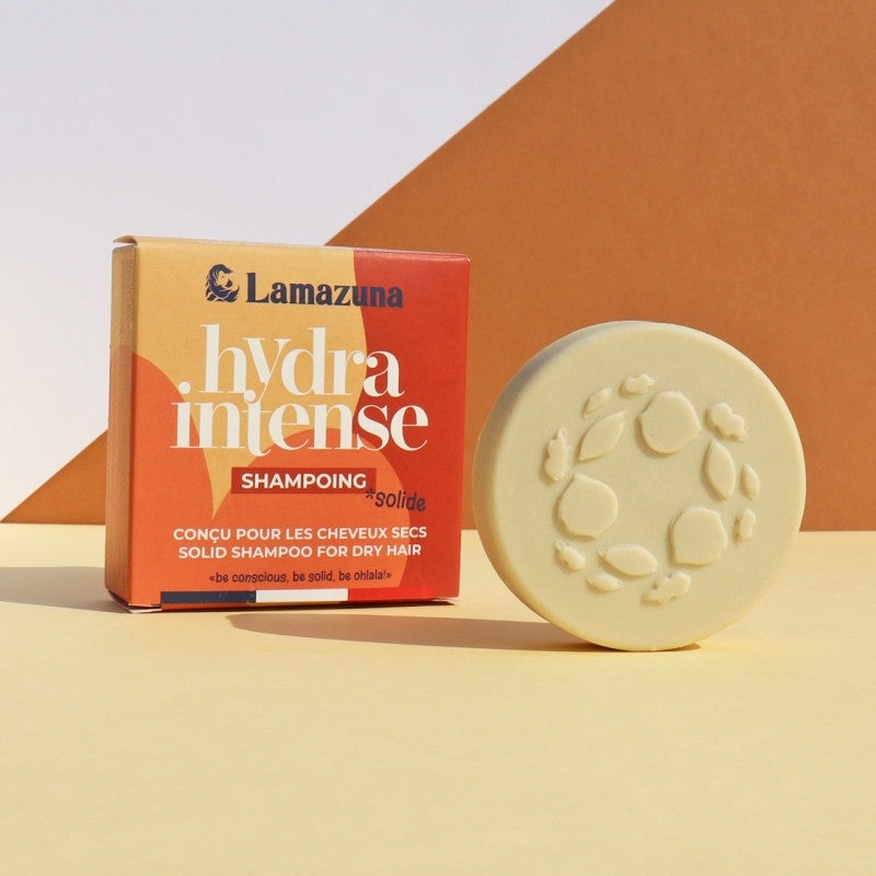 Lamazuna - Shampooing solide cheveux secs huile de coco vierge 70ml
