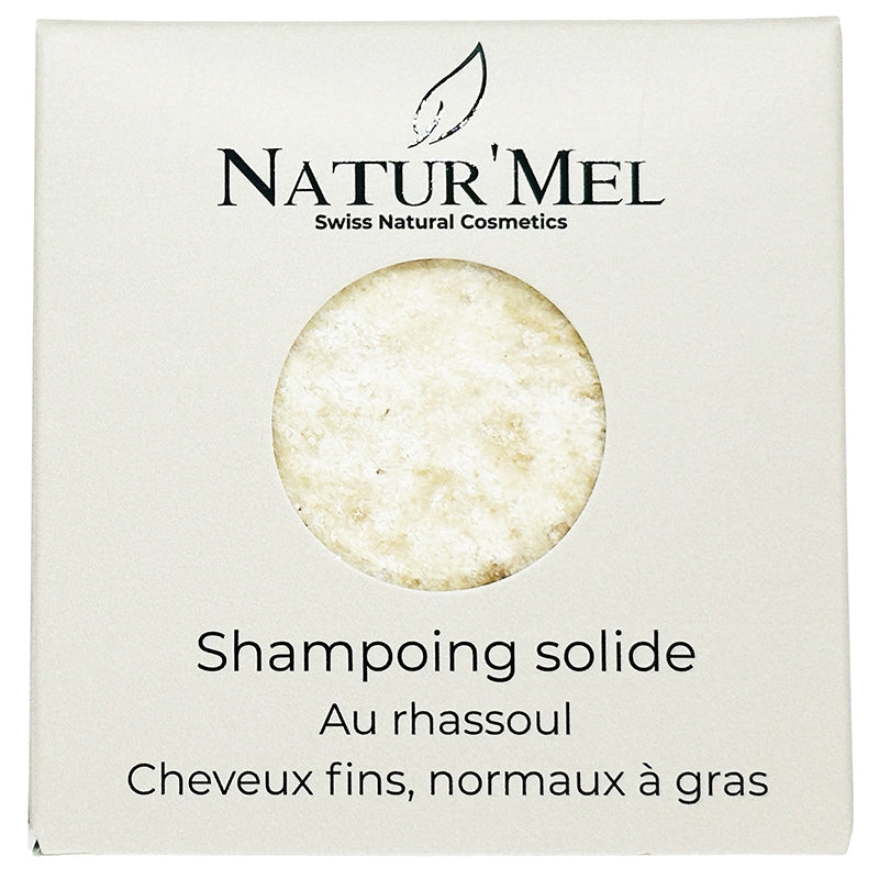 Shampooing solide rhassoul
