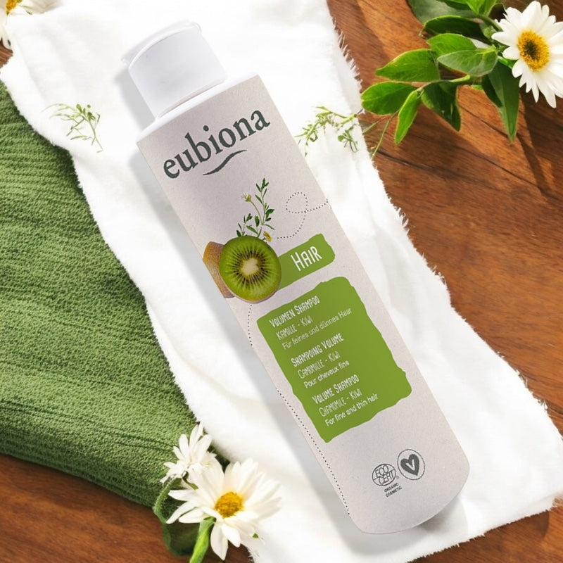 Eubiona - Shampooing volume BIO camomille & kiwi - 200ml