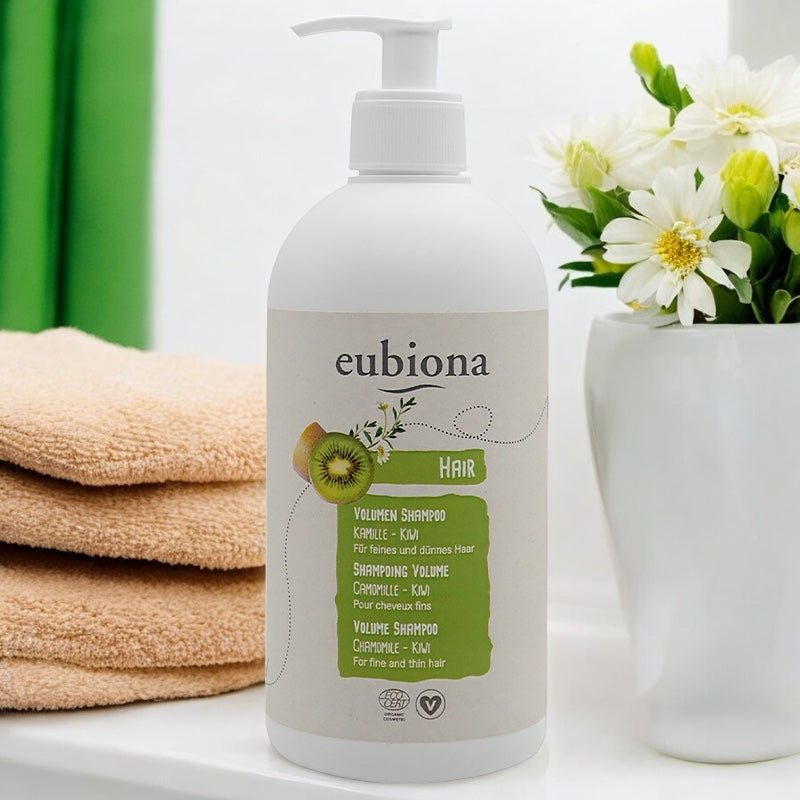 Eubiona - Shampooing volume BIO camomille & kiwi - 500ml