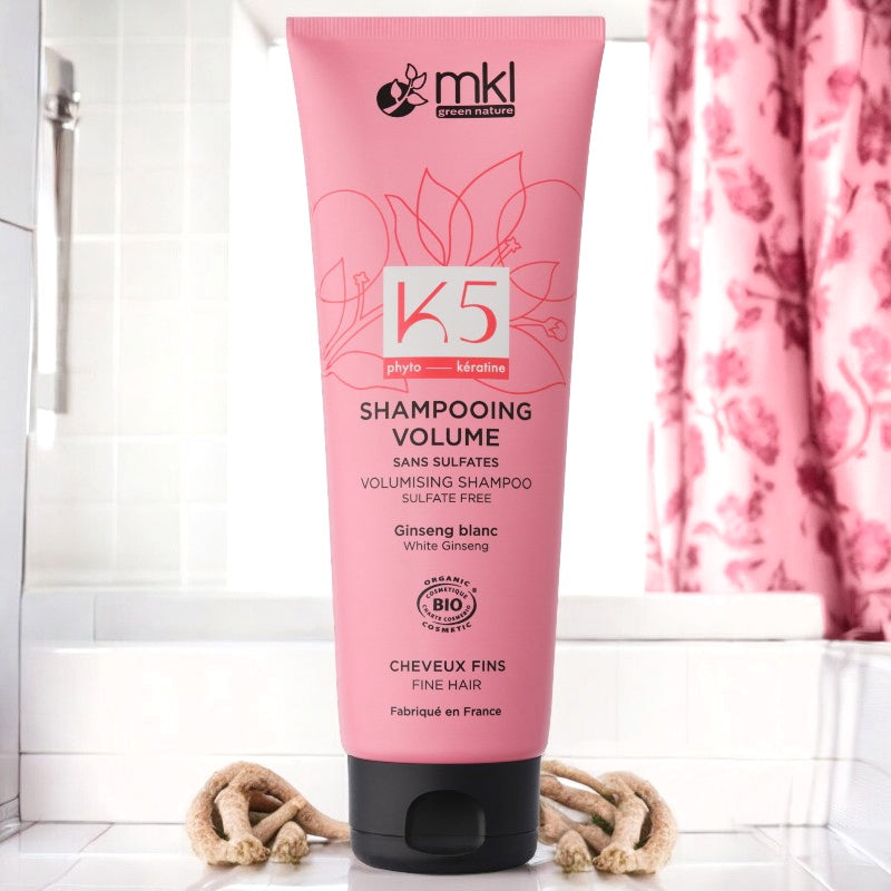 Shampooing volume BIO ginseng blanc