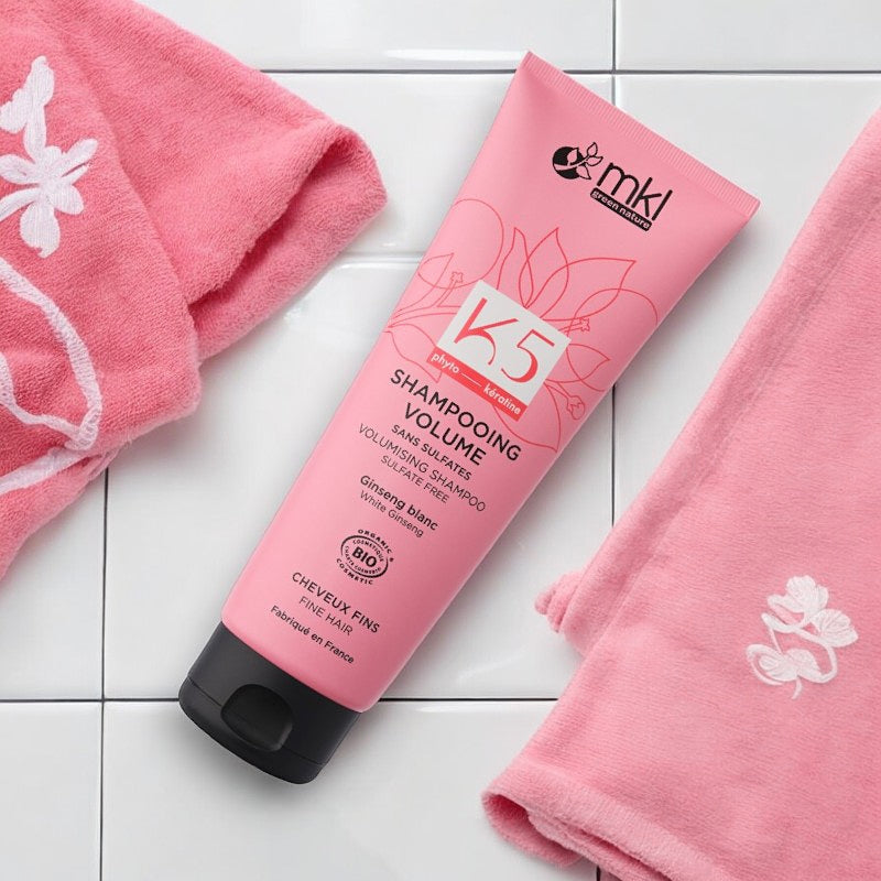 Shampooing volume BIO ginseng blanc