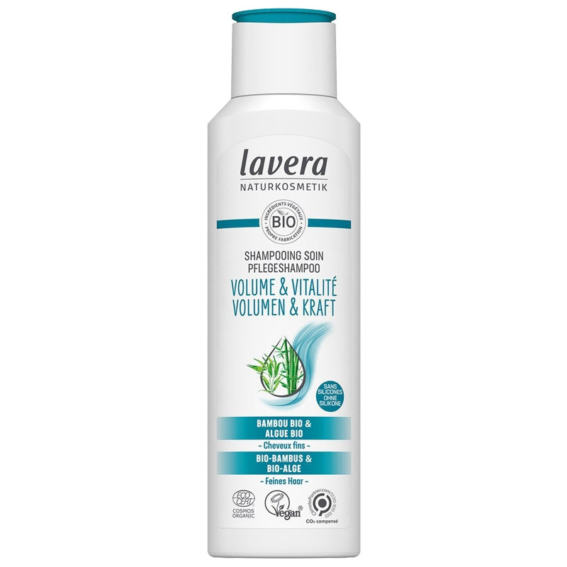 Lavera - Shampooing volume & vitalité BIO algue & bambou 250ml