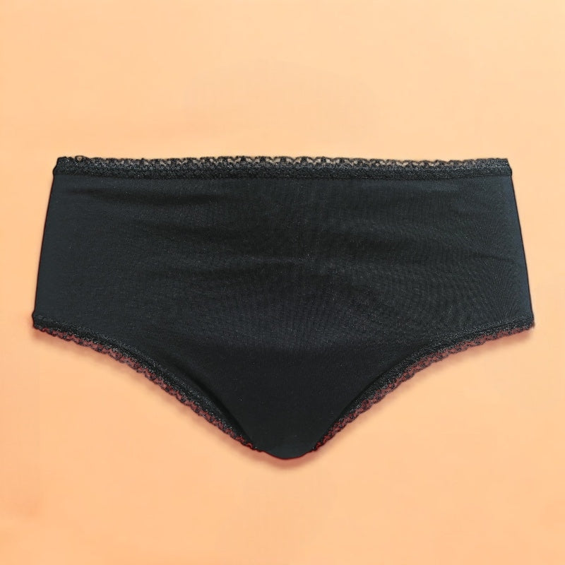 Anaé - Shorty menstruel noir Taille 32 flux fort