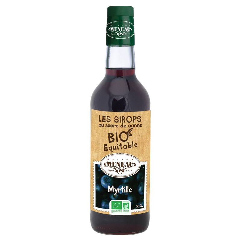 Sirop de myrtille BIO