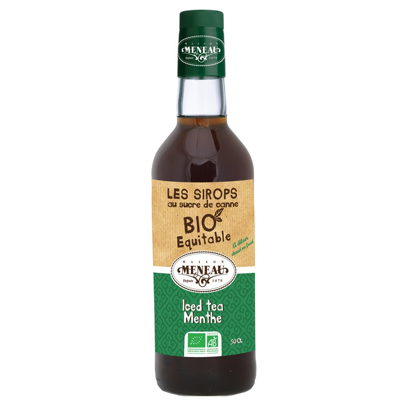 Sirop de thé vert à la menthe du Maroc BIO