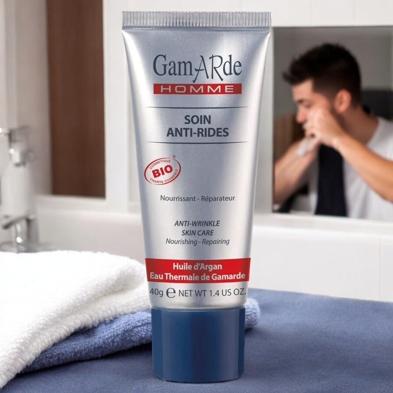 Gamarde - Soin anti-rides BIO - homme - nourissant & réparateur - 40g