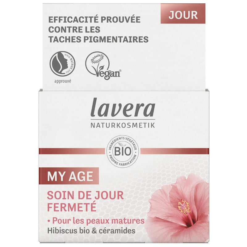 Lavera - Soin de jour fermeté BIO hibiscus & céramides 50ml