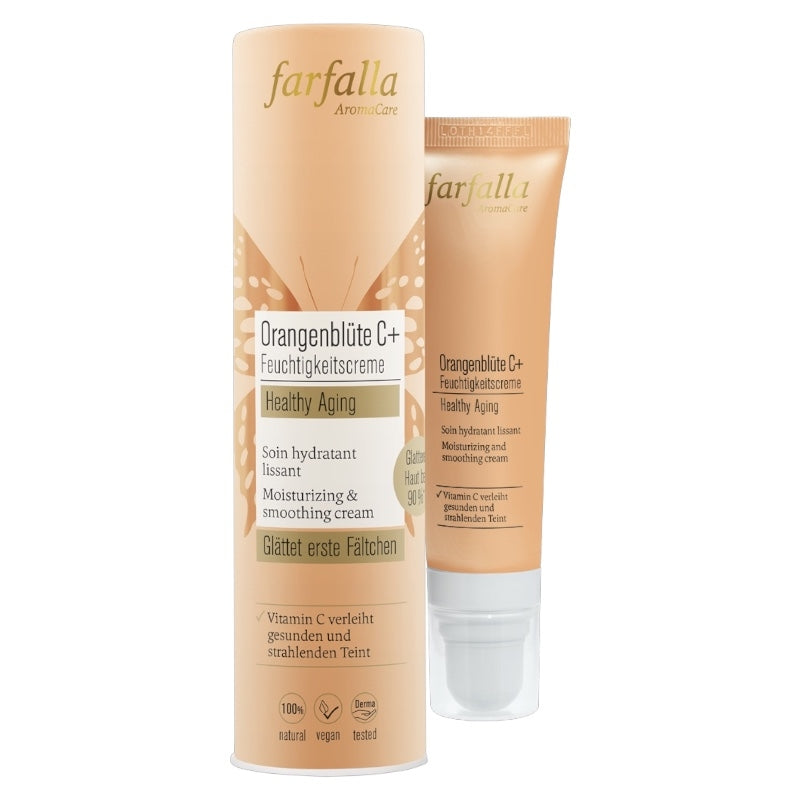 Farfalla - Soin hydratant lissant BIO fleur d'oranger C+ 30ml