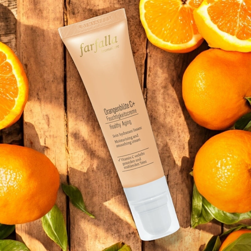 Farfalla - Soin hydratant lissant BIO fleur d'oranger C+ 30ml