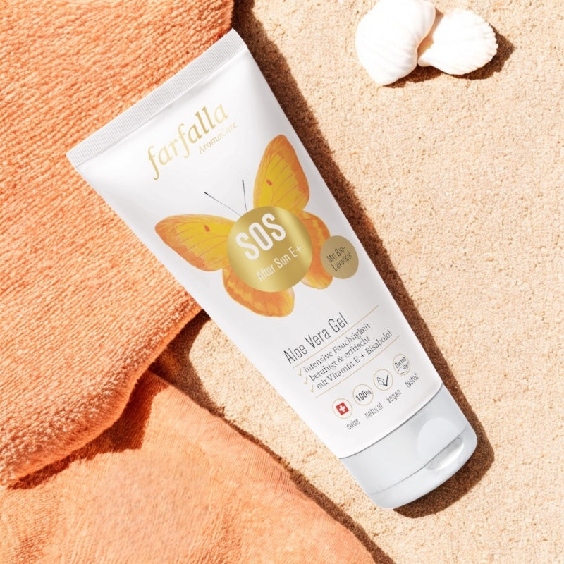 Farfalla - SOS après-soleil BIO gel d'aloe vera & lavande 100ml