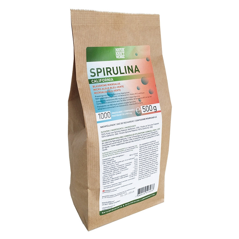 Spiruline California 1000 comprimés