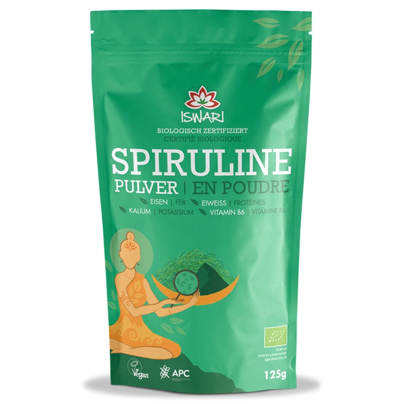 Iswari - Spiruline en poudre bio 125g