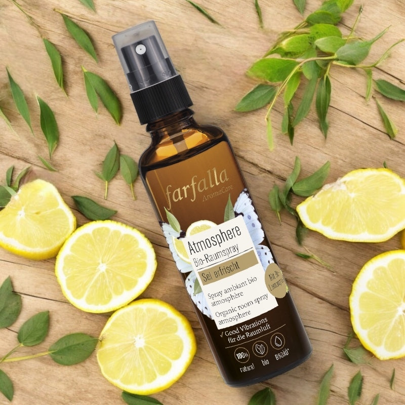 Farfalla - Raumspray Atmosphère Zitronengras BIO 75ml