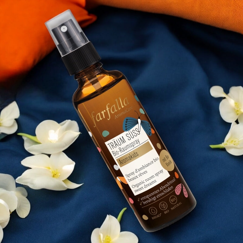 Farfalla - Spray ambiant Beaux rêves BIO vanille Aromakids 75ml