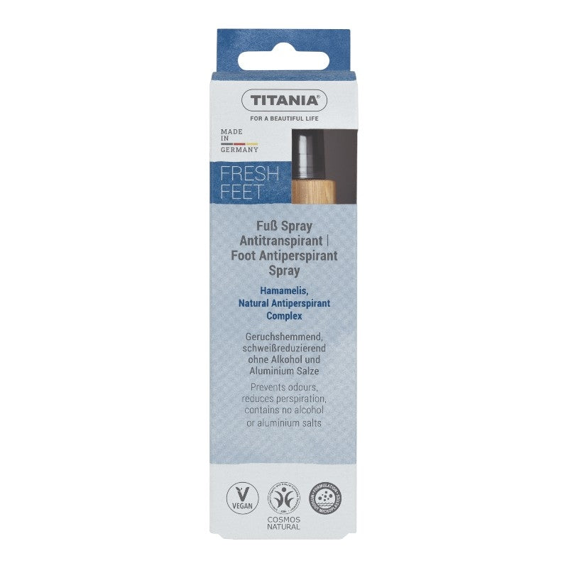 Spray anti-transpirant pieds hamamélis