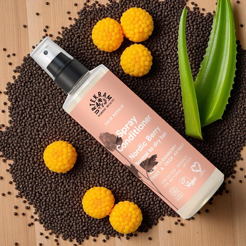 Spray démêlant BIO - cheveux normaux à secs - baies nordiques