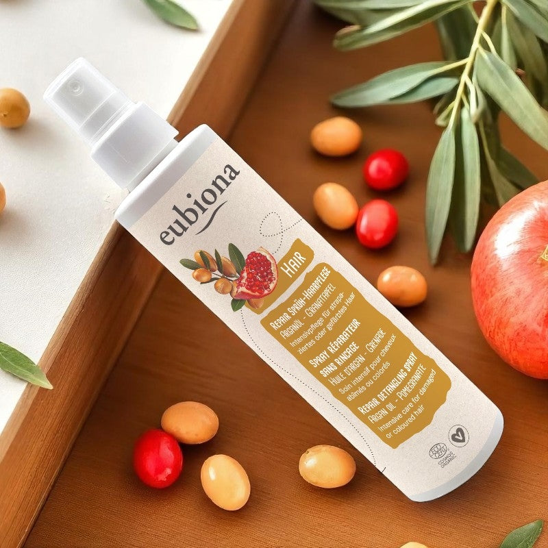 Eubiona - Reparierendes Leave-in-Spray Arganöl & Granatapfel BIO 200ml