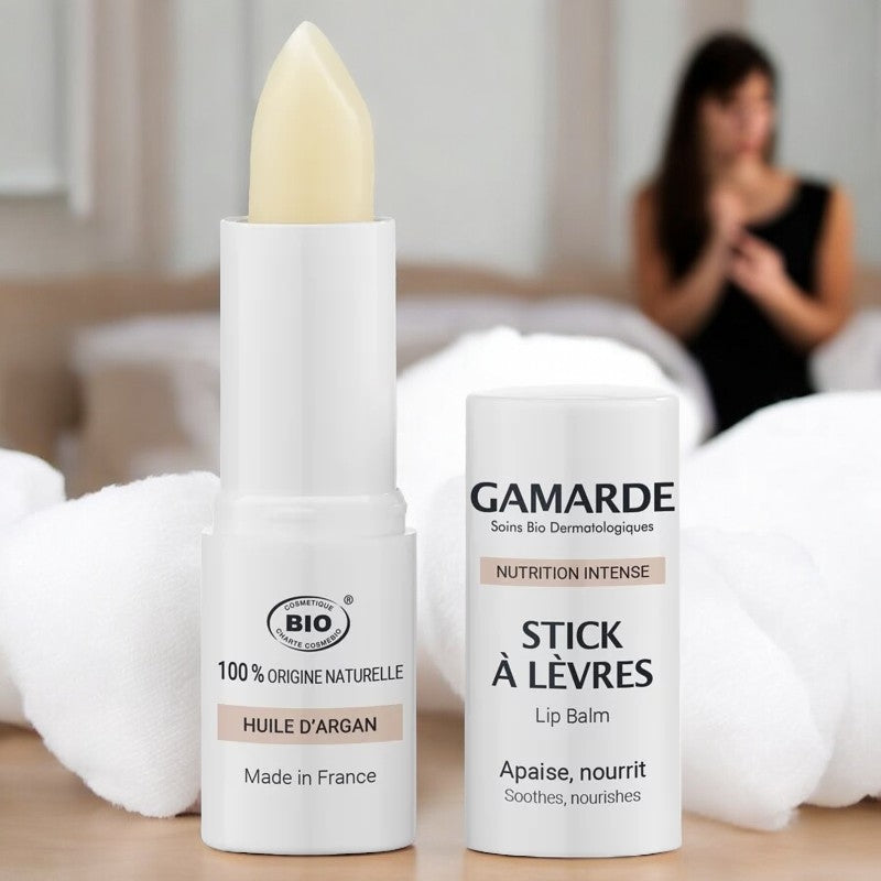 Gamarde - Stick à lèvres BIO - apaise & nourrit - argan - 3,8g