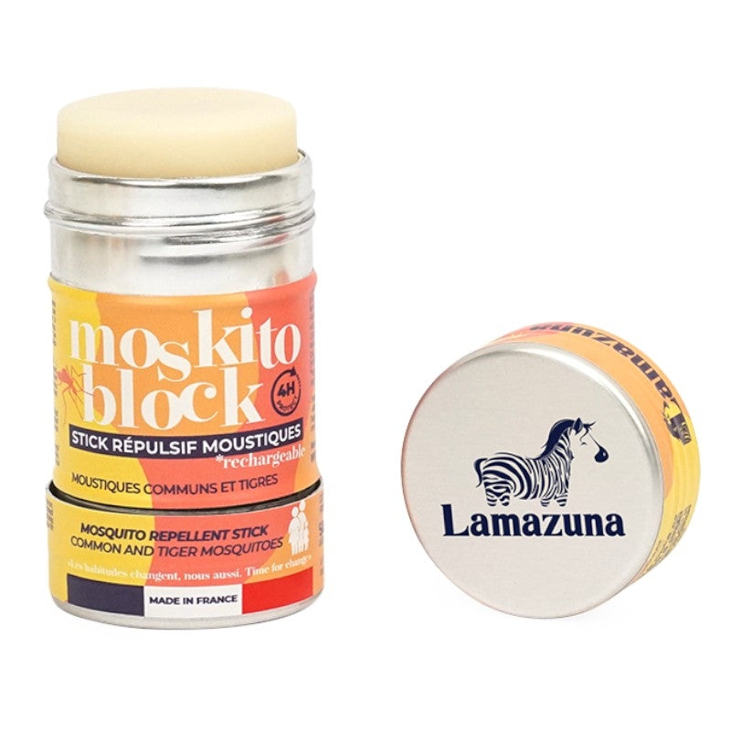Lamazuna - Stick répulsif moustiques citronnelle 50ml