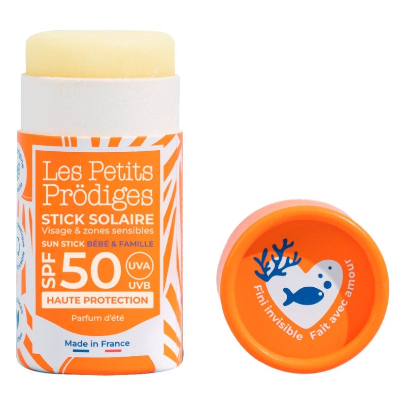 Les Petits Prödiges - Stick solaire visage & zones sensibles IP 50 15g