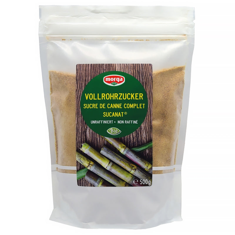 Sucre de canne complet non raffiné "Sucanat" BIO