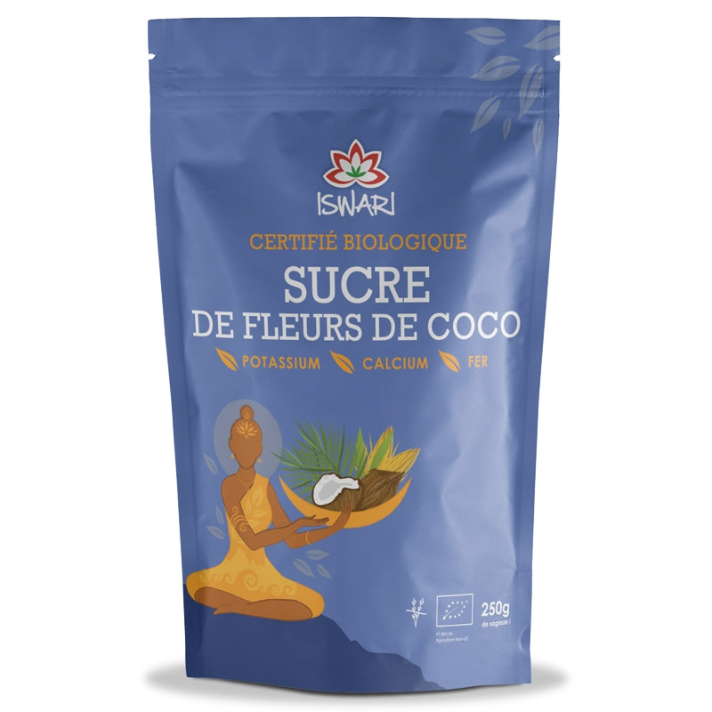 Iswari - Sucre de fleurs de coco BIO 250g