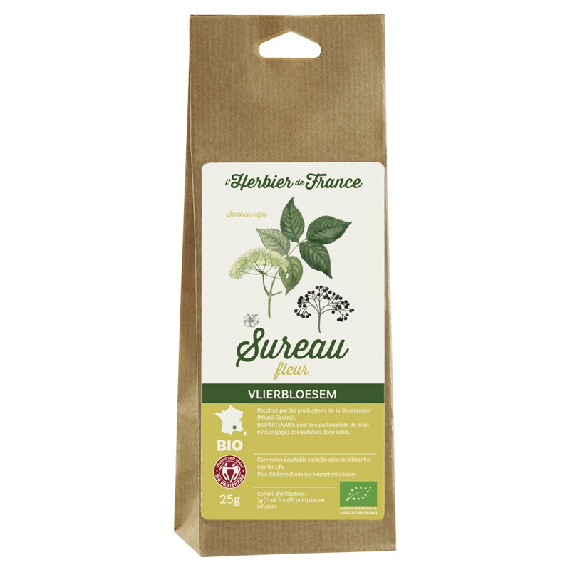 L'Herbier de France - Sureau BIO 25g