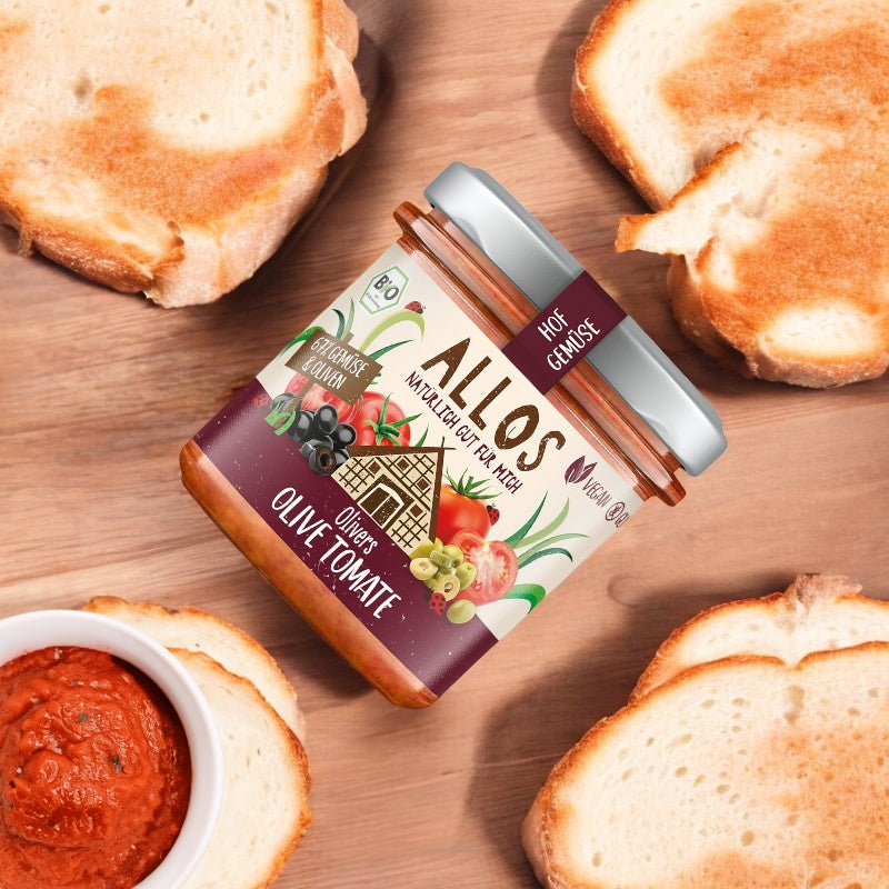 Allos - Tartinade olive & tomate BIO 135g