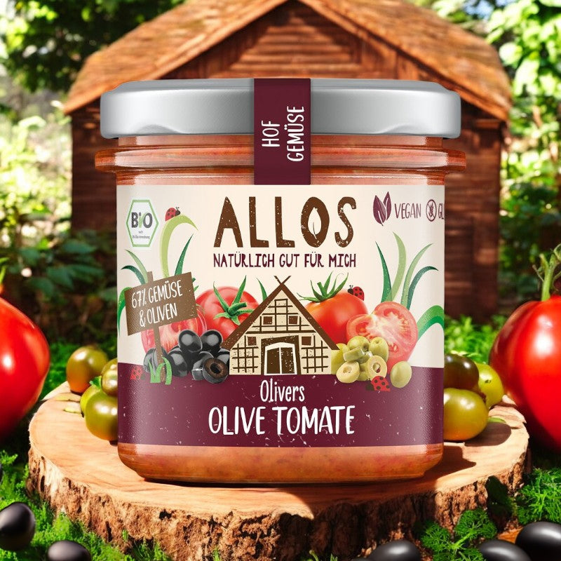 Allos - Tartinade olive & tomate BIO 135g