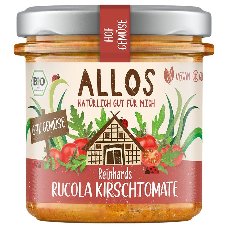 Allos - Tartinade roquette & tomates BIO 135g