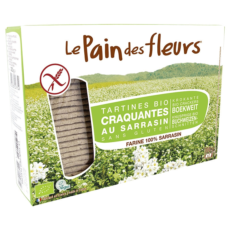 Le Pain des Fleurs - Tartines craquantes au sarrasin BIO 300g