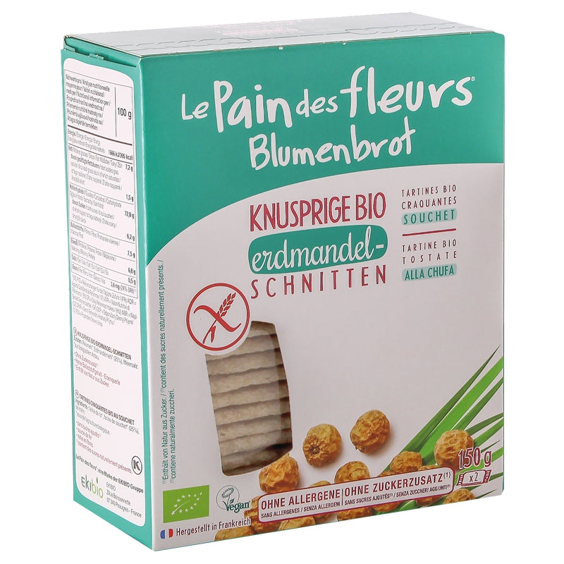 Le Pain des Fleurs - Tartines craquantes au souchet BIO 150g