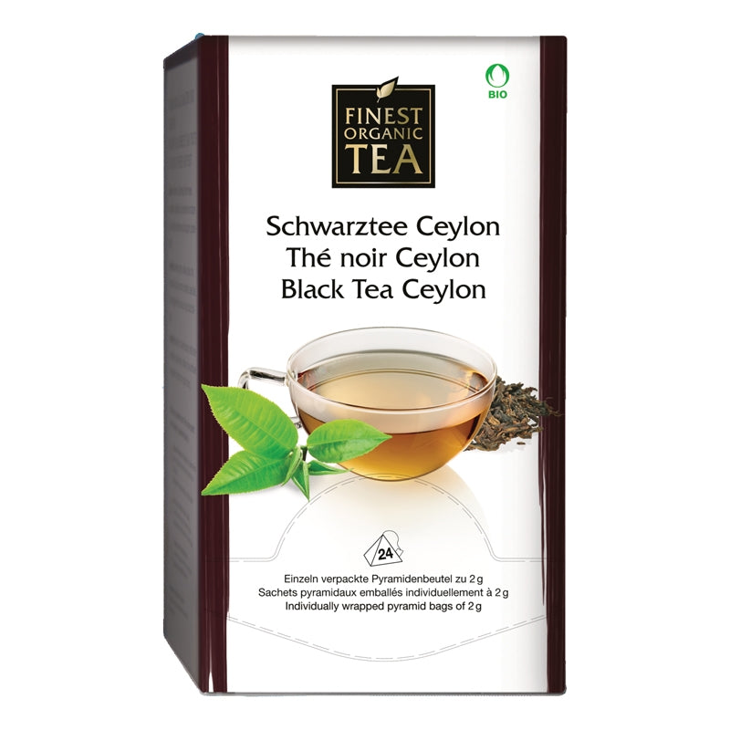 Thé noir ceylon BIO 24 sachets