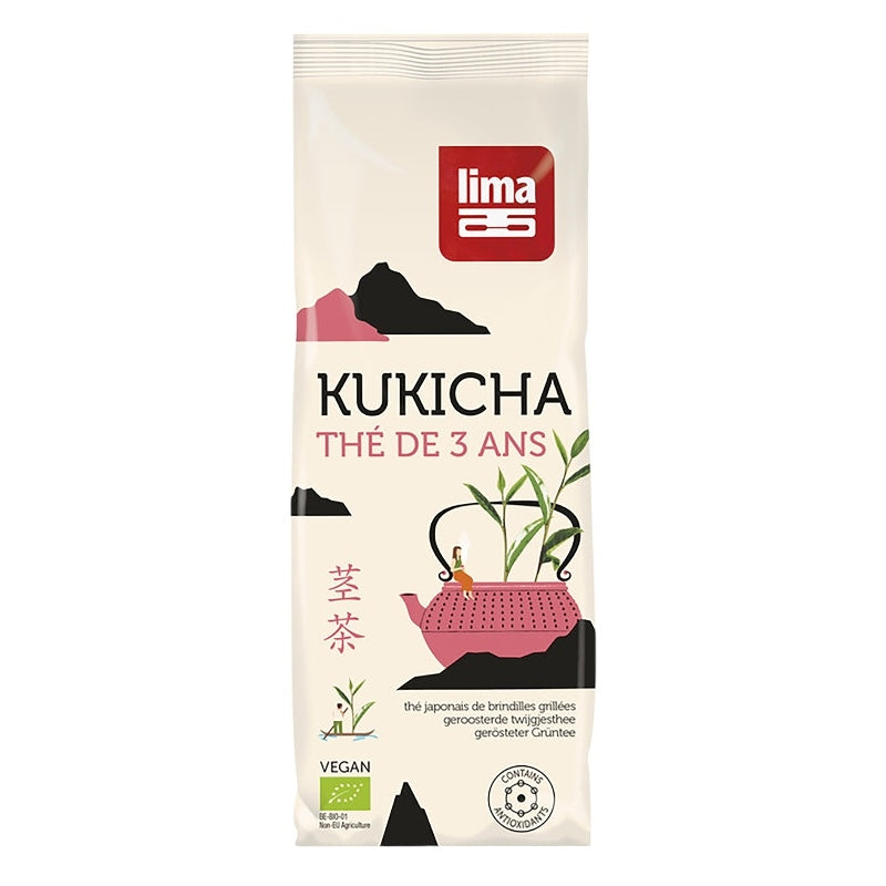 Lima - Thé vert de brindilles grillées BIO Kukicha 150g