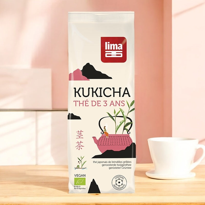 Lima - Thé vert de brindilles grillées BIO Kukicha 150g