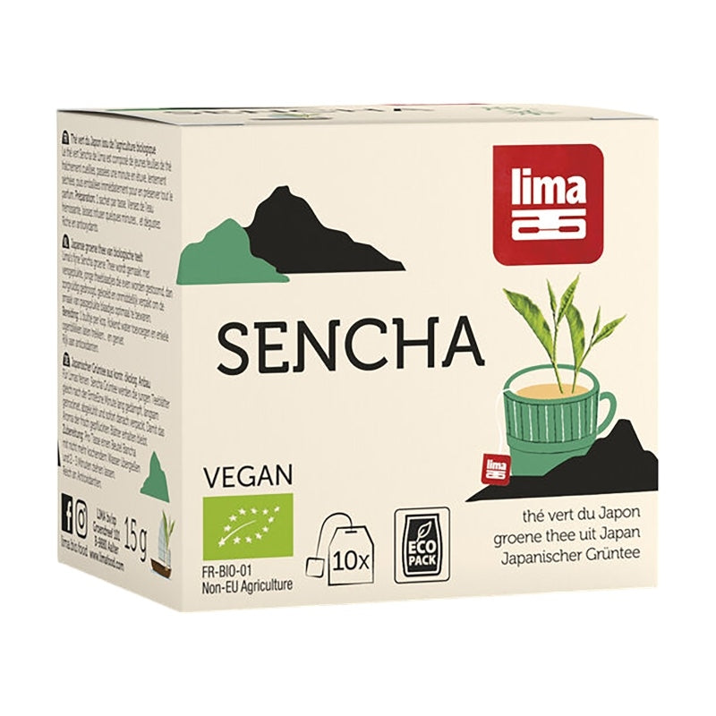 Lima - Thé vert du Japon BIO Sencha 10x1,5g
