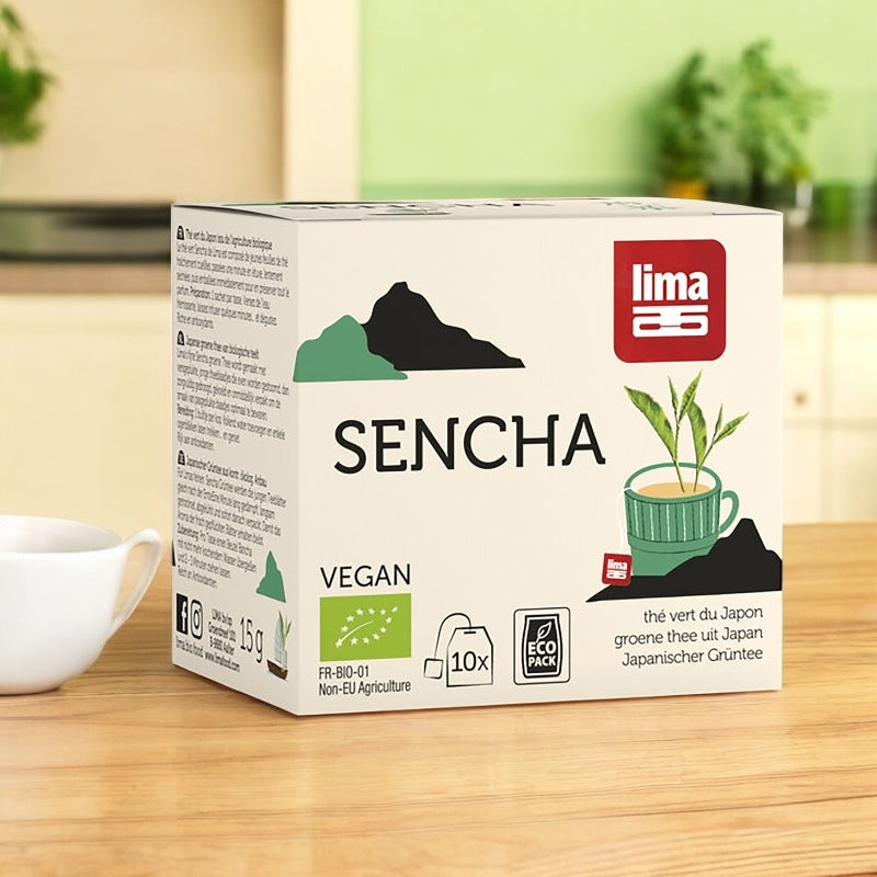 Lima - Thé vert du Japon BIO Sencha 10x1,5g