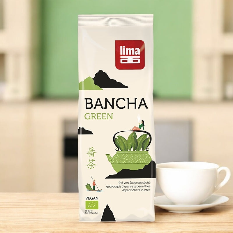 Lima - Thé vert japonais séché BIO Bancha 100g