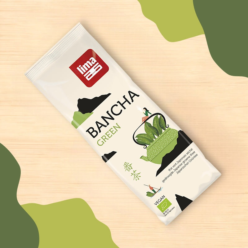 Lima - Bio-getrockneter japanischer Grüntee - Bancha 100g