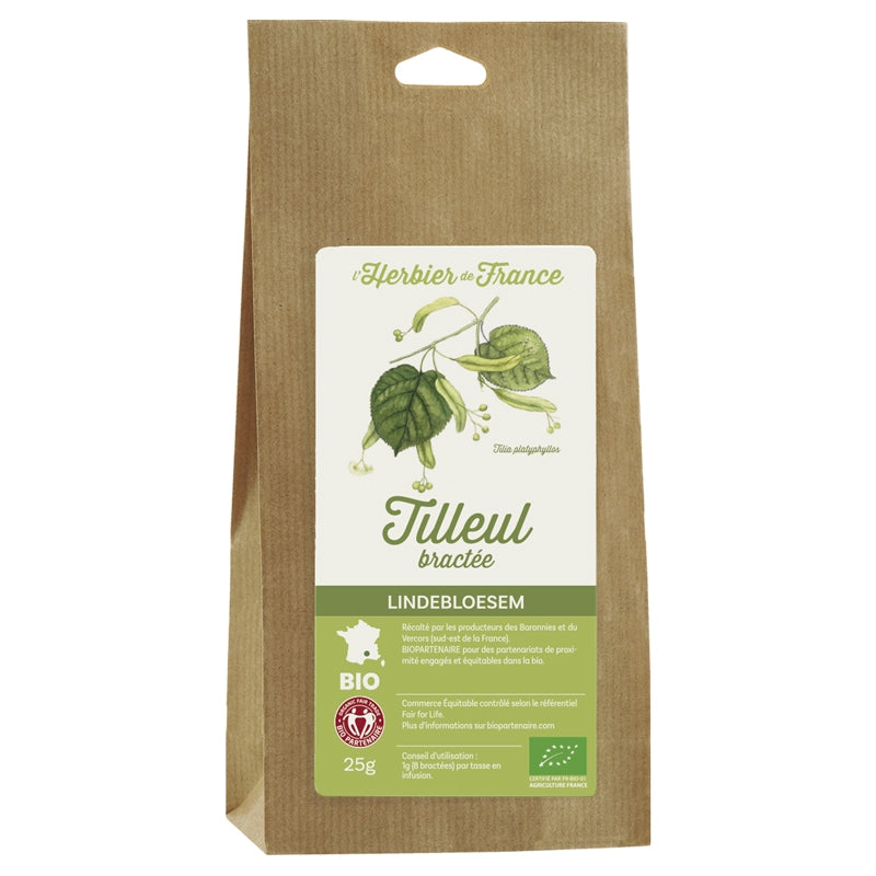 L'Herbier de France - Tilleul BIO 25g