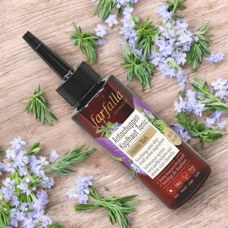 Farfalla - Tonique cuir chevelu anti-pelliculaire BIO écorce de jujubier 100ml