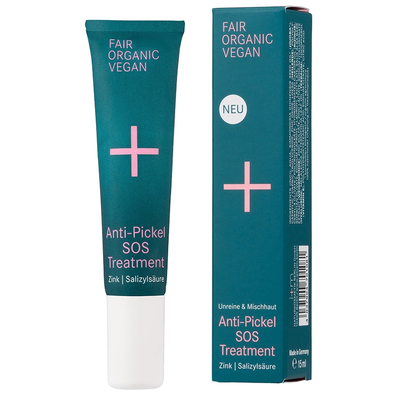 i+m Naturkosmetik Berlin - Traitement SOS anti-boutons zinc & acide salicylique 15ml