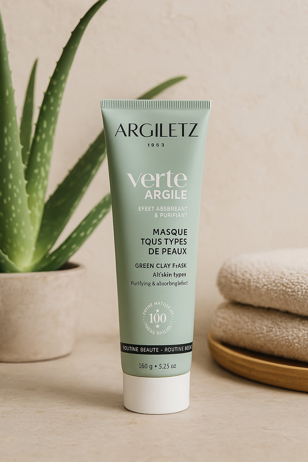 Argiletz - Pâte d'argile verte prête à l'emploi 150g