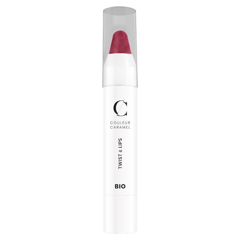 Couleur Caramel - Twist & Lips Dunkelrosa Nr. 403 BIO 3g