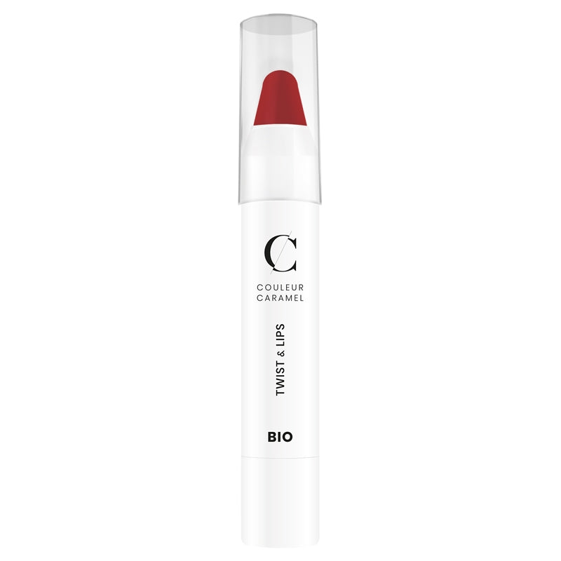 Couleur Caramel - Twist & Lips Rot matt Nr. 405 BIO 3g