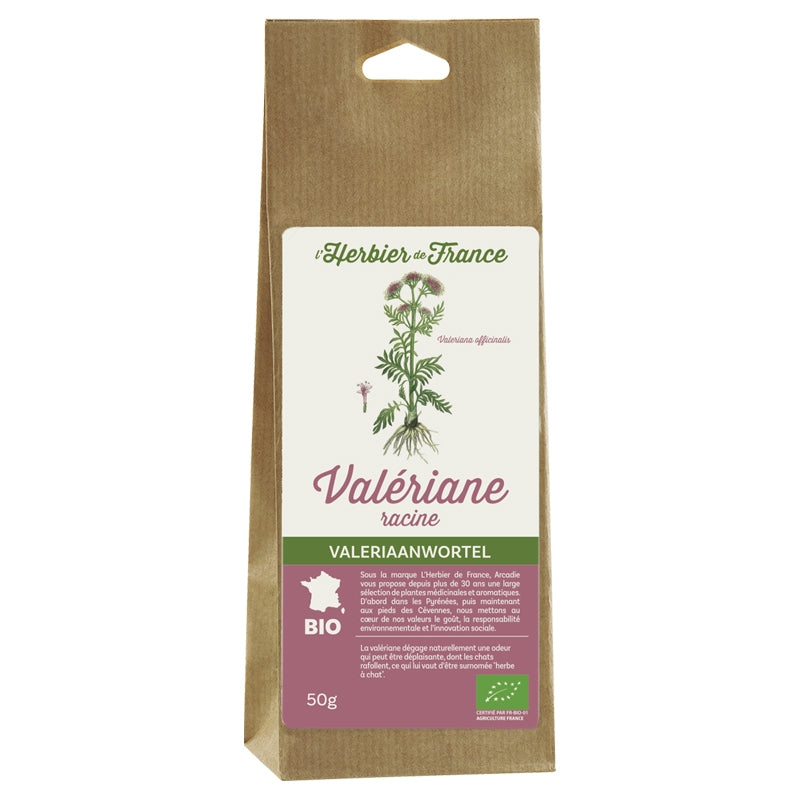 L'Herbier de France - Valériane BIO en racine 50g